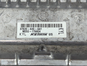 2022 Honda Civic PCM Engine Control Computer ECU ECM PCU OEM P/N:37820-64S-AA1 Fits OEM Used Auto Parts