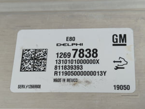 2018-2020 Chevrolet Equinox PCM Engine Control Computer ECU ECM PCU OEM P/N:12692038 Fits Fits 2017 2018 2019 2020 2021 2022 OEM Used Auto Parts