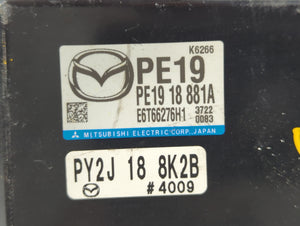 2014-2016 Mazda 3 PCM Engine Control Computer ECU ECM PCU OEM P/N:PE19 18 881A PY2J 18 8K2B Fits Fits 2014 2015 2016 OEM Used Auto Parts