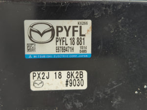 2018-2022 Mazda Cx-5 PCM Engine Control Computer ECU ECM PCU OEM P/N:PX2J 18 8K2B PYFL 18 881 Fits Fits 2018 2019 2020 2021 2022 OEM Used Auto Parts