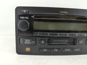 2002-2004 Toyota Camry Radio AM FM Cd Player Receiver Replacement P/N:86120-0C071 Fits Fits 2002 2003 2004 OEM Used Auto Parts