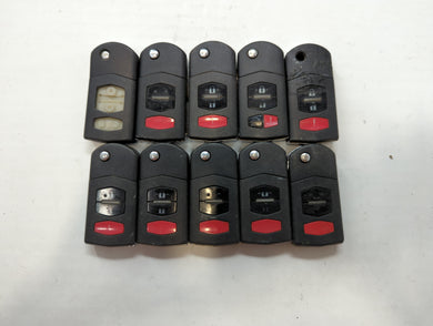 Lot of 10 Mazda Keyless Entry Remote Fob BGBX1T478SKE12501 | KPU41788