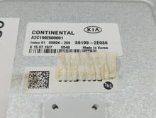 2019-2021 Kia Forte PCM Engine Control Computer ECU ECM PCU OEM P/N:39199-2E036 A2C1992500001 Fits Fits 2019 2020 2021 OEM Used Auto Parts