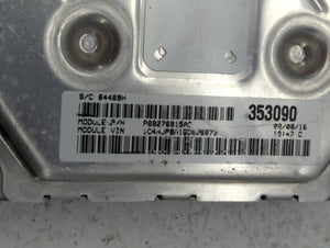 2013-2017 Jeep Patriot PCM Engine Control Computer ECU ECM PCU OEM P/N:P05150941AB Fits Fits 2013 2014 2015 2016 2017 OEM Used Auto Parts