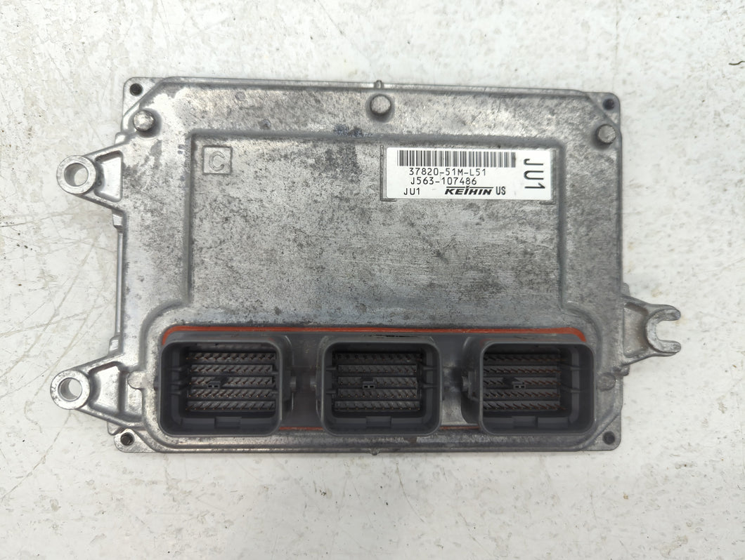 2019 Honda Hr-V PCM Engine Control Computer ECU ECM PCU OEM P/N:37820-51M-L71 37820-51M-L51, 37820-51M-L61 Fits OEM Used Auto Parts