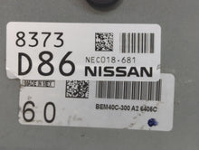 2016-2017 Nissan Sentra PCM Engine Control Computer ECU ECM PCU OEM P/N:NEC009-681 Fits Fits 2016 2017 OEM Used Auto Parts