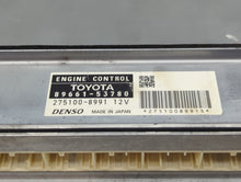 2006-2007 Lexus Is350 PCM Engine Control Computer ECU ECM PCU OEM P/N:89661-53780 Fits Fits 2006 2007 OEM Used Auto Parts