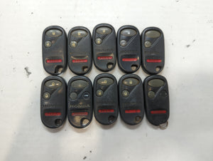 Lot of 10 Honda Keyless Entry Remote Fob MIXED FCC IDS MIXED PART NUMBERS