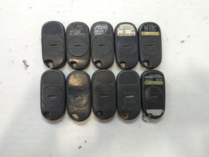 Lot of 10 Honda Keyless Entry Remote Fob MIXED FCC IDS MIXED PART NUMBERS