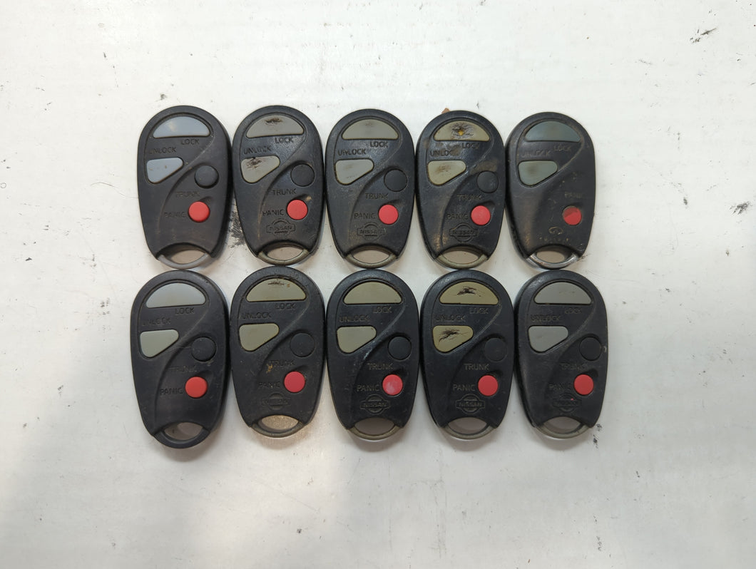 Lot of 10 Nissan Keyless Entry Remote Fob NHVWBU43 | NHVWBU427