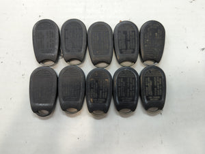 Lot of 10 Nissan Keyless Entry Remote Fob NHVWBU43 | NHVWBU427