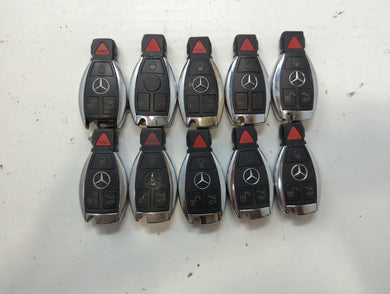 Lot of 10 Mercedes-Benz Keyless Entry Remote Fob IYZ-DC12A | IYZ-DC12K |