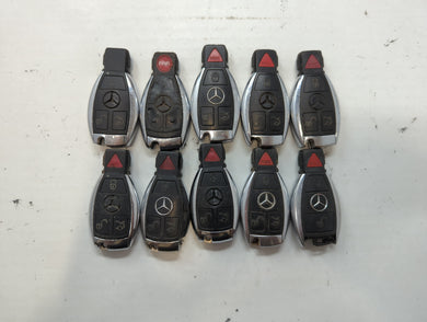 Lot of 10 Mercedes-Benz Keyless Entry Remote Fob IYZDC07