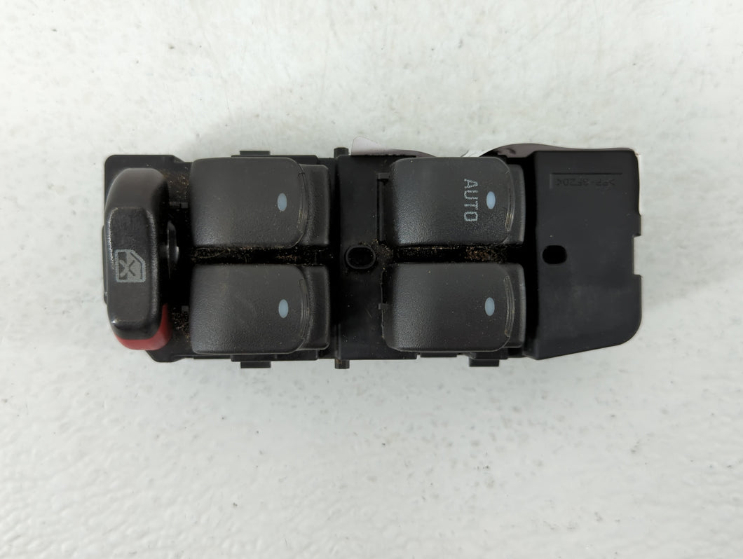 2010-2012 Chevrolet Malibu Master Power Window Switch Replacement Driver Side Left P/N:20807219 Fits Fits 2010 2011 2012 OEM Used Auto Parts