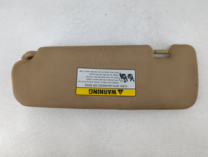 2011-2015 Hyundai Sonata Sun Visor Shade Replacement Passenger Right Mirror Fits Fits 2011 2012 2013 2014 2015 OEM Used Auto Parts