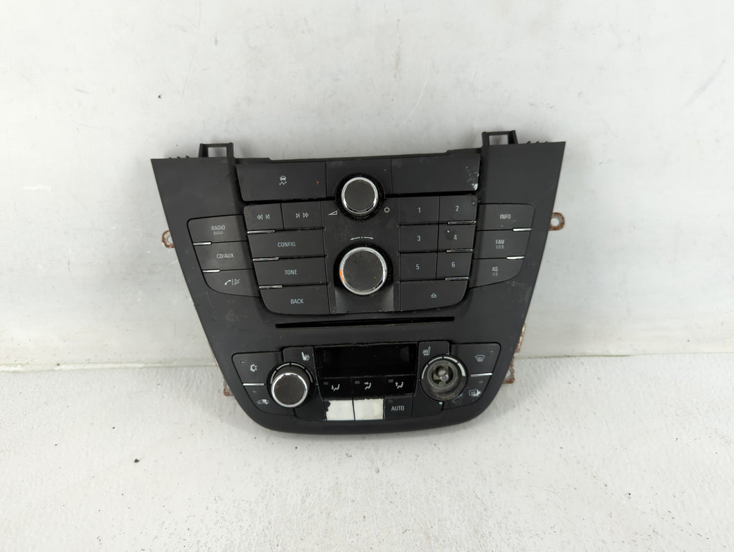 2011-2013 Buick Regal Climate Control Module Temperature AC/Heater Replacement P/N:13273259 2050 100821 Q034QA Fits OEM Used Auto Parts