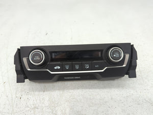 2016-2021 Honda Civic Climate Control Module Temperature AC/Heater Replacement P/N:0739A3 043536 79600TBAA121M1 Fits OEM Used Auto Parts