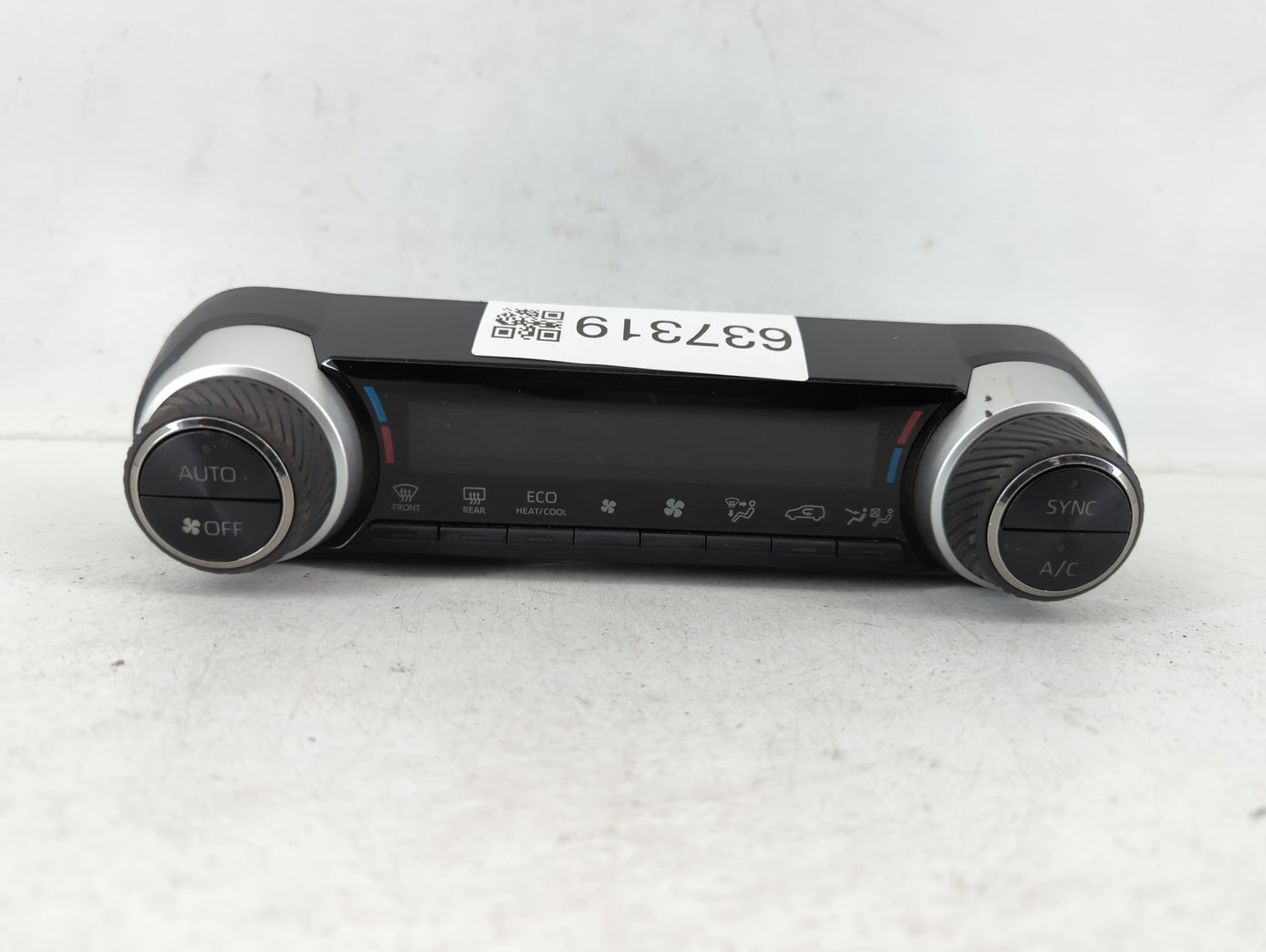 2004 Blank Key Toyota Climate Control Module Temperature AC/Heater Replacement P/N:863-4T96 5590G-0R190 Fits OEM Used Auto Parts - Oemusedautoparts1.com