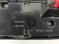 2004 Blank Key Toyota Climate Control Module Temperature AC/Heater Replacement P/N:863-4T96 5590G-0R190 Fits OEM Used Auto Parts - Oemusedautoparts1.com