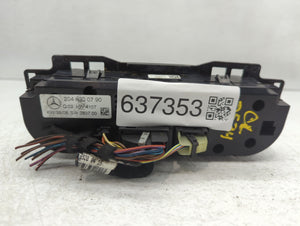 2009-2010 Mercedes-Benz C300 Climate Control Module Temperature AC/Heater Replacement P/N:204 830 07 90 Fits Fits 2009 2010 OEM Used Auto Parts