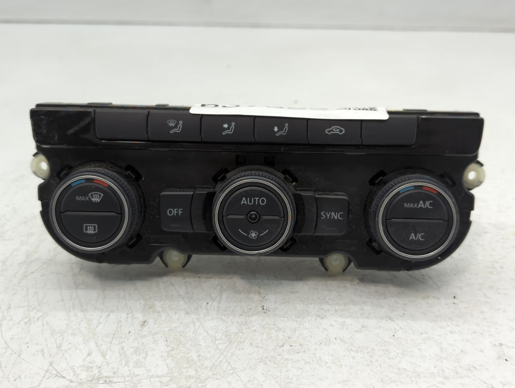 2016-2018 Volkswagen Passat Climate Control Module Temperature AC/Heater Replacement P/N:5HB 012 344-05 561 907 044AN IKY Fits OEM Used Auto Parts