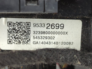 2013-2014 Chevrolet Sonic Climate Control Module Temperature AC/Heater Replacement P/N:95332699 Fits Fits 2013 2014 OEM Used Auto Parts