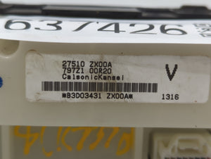 2010-2013 Nissan Altima Climate Control Module Temperature AC/Heater Replacement P/N:797Z1 00820 27510 ZX00A Fits OEM Used Auto Parts