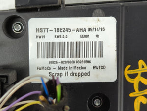 2017 Ford Fusion Radio AM FM Cd Player Receiver Replacement P/N:HS7T-18E245-AHA Fits OEM Used Auto Parts