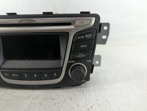 2015-2017 Hyundai Accent Radio AM FM Cd Player Receiver Replacement P/N:96170-1R111RDR Fits Fits 2015 2016 2017 OEM Used Auto Parts