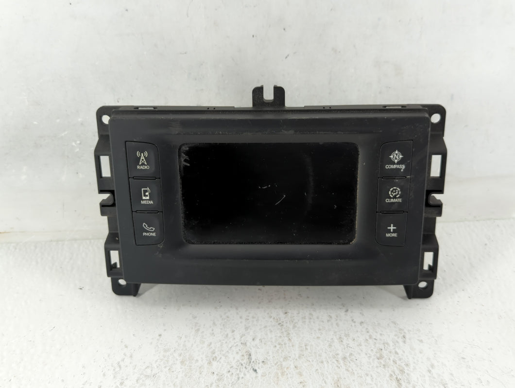 2017-2018 Chrysler Pacifica Radio AM FM Cd Player Receiver Replacement P/N:P68232022AF Fits Fits 2017 2018 OEM Used Auto Parts