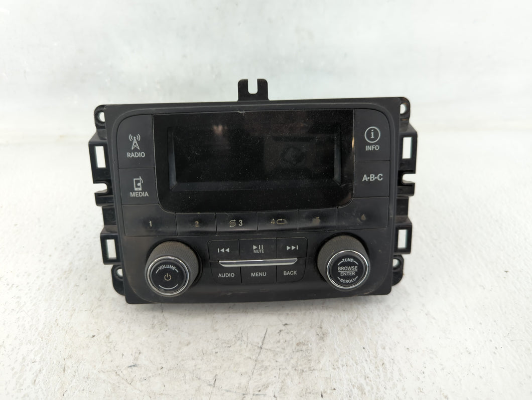 2016 Dodge Ram 1500 Radio AM FM Cd Player Receiver Replacement P/N:P68245816AD Fits Fits 2015 OEM Used Auto Parts