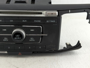 2013-2015 Honda Accord Radio AM FM Cd Player Receiver Replacement P/N:39100-T2A-A321 Fits Fits 2013 2014 2015 OEM Used Auto Parts