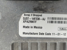 2013-2013 Ford Escape Information Display Screen