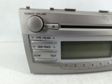 2010-2011 Toyota Camry Radio AM FM Cd Player Receiver Replacement P/N:86120-06480 Fits Fits 2010 2011 OEM Used Auto Parts