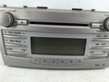 2010-2011 Toyota Camry Radio AM FM Cd Player Receiver Replacement P/N:86120-06480 Fits Fits 2010 2011 OEM Used Auto Parts