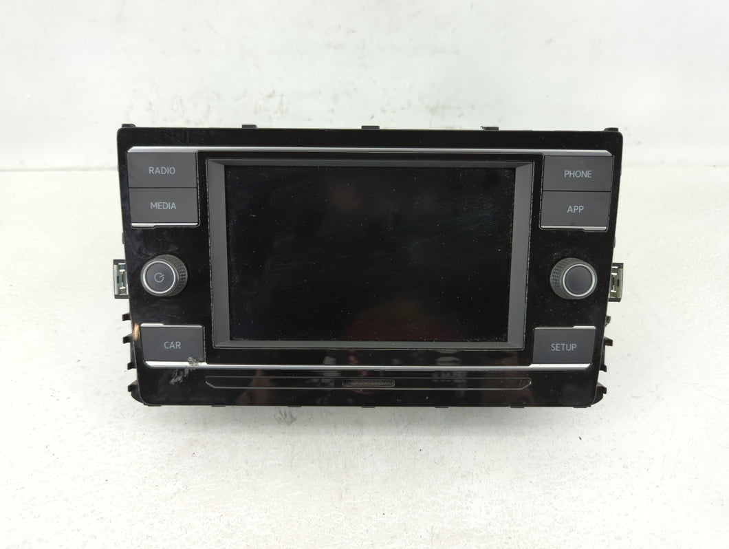 2019 Volkswagen Jetta Radio AM FM Cd Player Receiver Replacement P/N:17A 035 868 L77VW2 Fits OEM Used Auto Parts