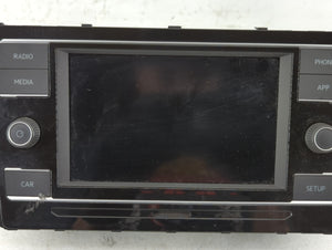 2019 Volkswagen Jetta Radio AM FM Cd Player Receiver Replacement P/N:17A 035 868 L77VW2 Fits OEM Used Auto Parts