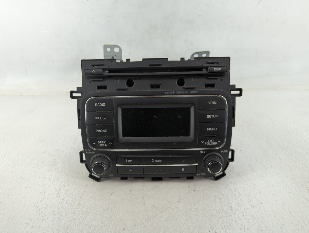 2014-2016 Kia Forte Radio AM FM Cd Player Receiver Replacement P/N:96170-A7471WK Fits Fits 2014 2015 2016 OEM Used Auto Parts