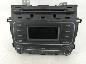 2014-2016 Kia Forte Radio AM FM Cd Player Receiver Replacement P/N:96170-A7471WK Fits Fits 2014 2015 2016 OEM Used Auto Parts