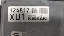 2015 Nissan Altima PCM Engine Control Computer ECU ECM PCU OEM P/N:BEM404-300 A1 NEC001-666, NEC013-028 Fits Fits 2013 2014 OEM Used Auto Parts