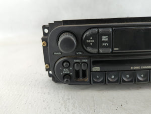 2003-2005 Dodge Ram 1500 Radio AM FM Cd Player Receiver Replacement P/N:P05091979AD Fits OEM Used Auto Parts