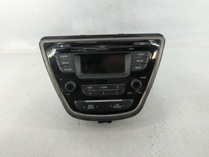 2013 Hyundai Elantra Radio AM FM Cd Player Receiver Replacement P/N:96170-3X165RA5 Fits OEM Used Auto Parts