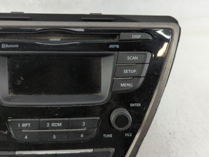 2013 Hyundai Elantra Radio AM FM Cd Player Receiver Replacement P/N:96170-3X165RA5 Fits OEM Used Auto Parts