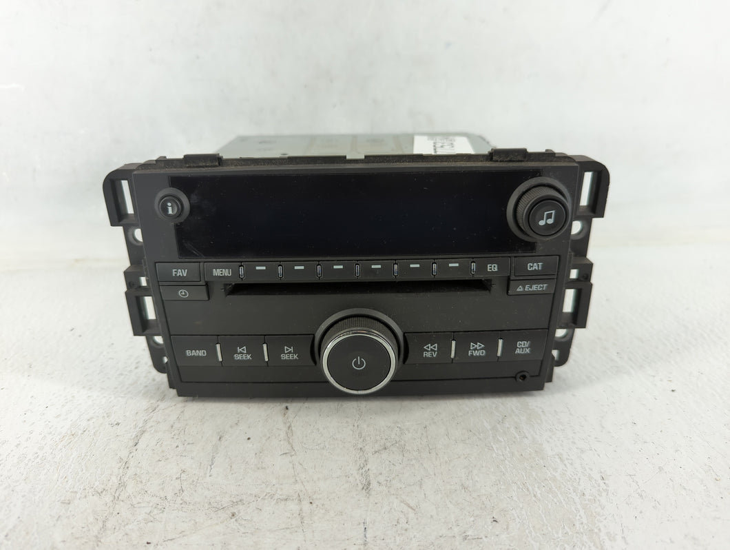 2009-2010 Chevrolet Impala Radio AM FM Cd Player Receiver Replacement P/N:4861 20914861 Fits Fits 2009 2010 OEM Used Auto Parts