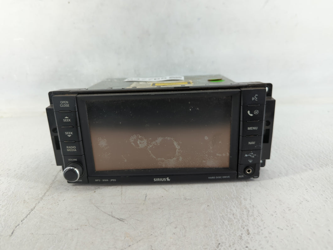 2009-2011 Chrysler Town & Country Radio AM FM Cd Player Receiver Replacement P/N:P05064818AD 36670 Fits Fits 2008 2009 2010 2011 OEM Used Auto Parts