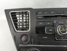 2014 Honda Civic Radio AM FM Cd Player Receiver Replacement P/N:39100-TR3-A314-M1 Fits OEM Used Auto Parts