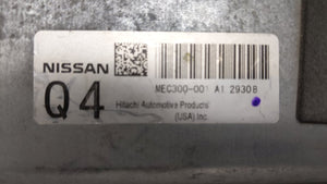 2013-2014 Nissan Altima PCM Engine Control Computer ECU ECM PCU OEM P/N:MEC300-040 D1 MEC300-001 A1 Fits Fits 2013 2014 OEM Used Auto Parts - Oemusedautoparts1.com 