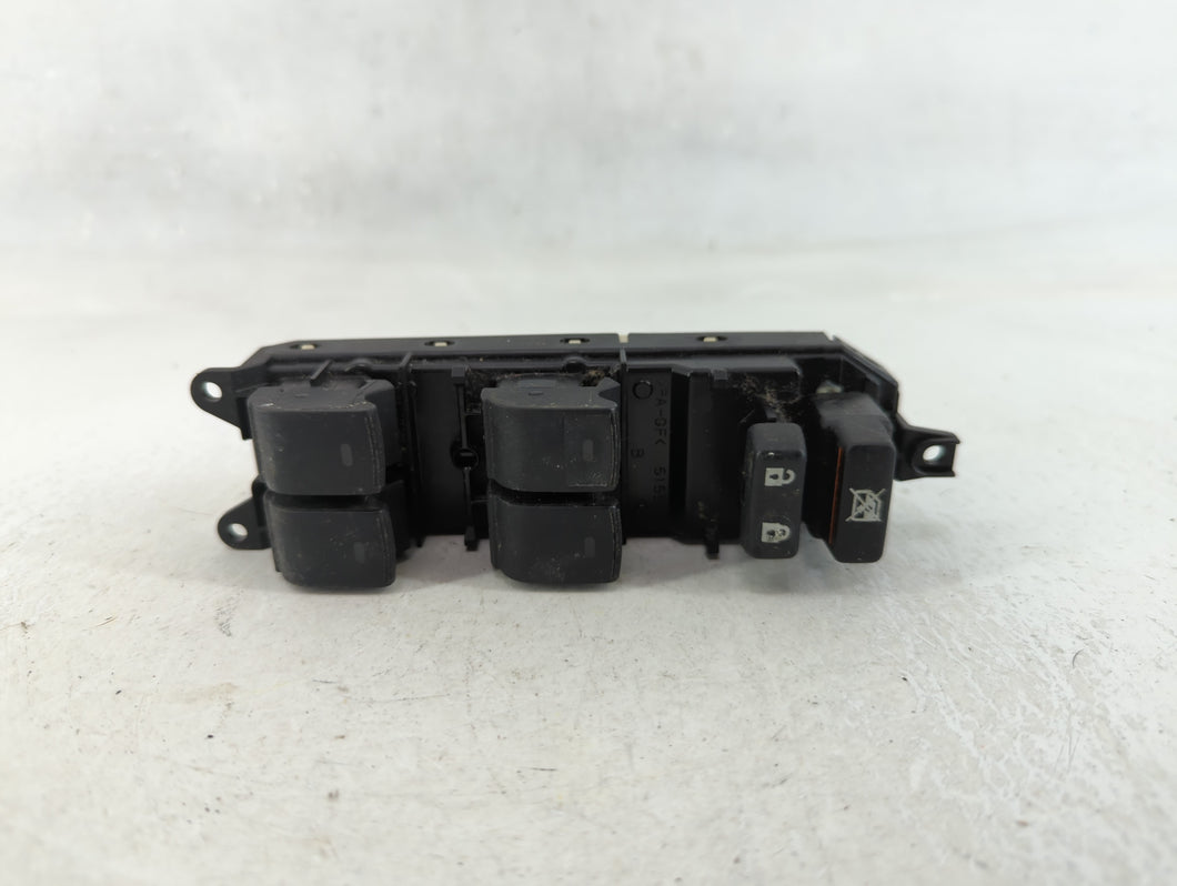 2010-2011 Toyota Camry Master Power Window Switch Replacement Driver Side Left P/N:20854239 Fits OEM Used Auto Parts