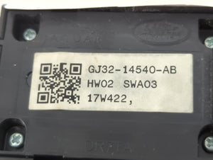 2012-2019 Land Rover Range Rover Evoque Master Power Window Switch Replacement Driver Side Left P/N:GJ32-14540-AB Fits OEM Used Auto Parts