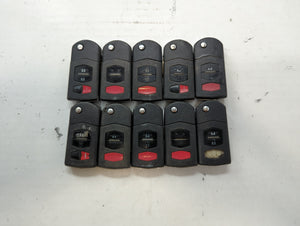 Lot of 10 Mazda Keyless Entry Remote Fob KPU41788 | BGBX1T478SKE12501